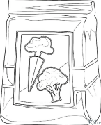 broccoli Disegni Da Colorare Stampabili